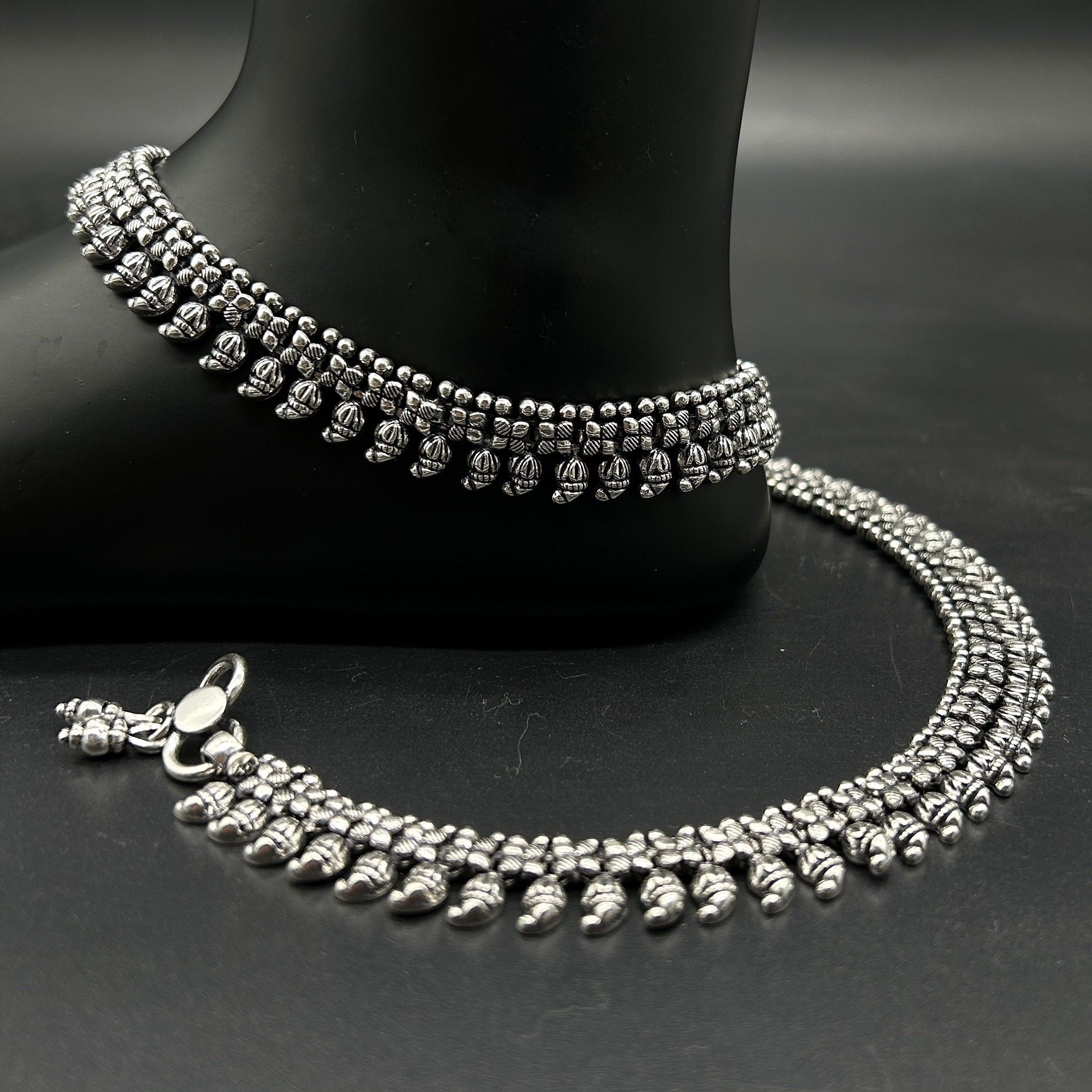 Silver Anklet (925) – Elegant Shine with Modern Craftsmanship